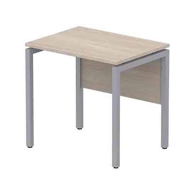 Стол прямой с царгой "Классика 600" ясень