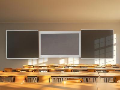 «Фибоначчи» - Интерактивная раздвижная доска с магнитно-меловой поверхностью