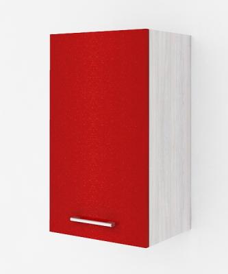 Шкаф навесной с полкой на 400 МДФ глянец