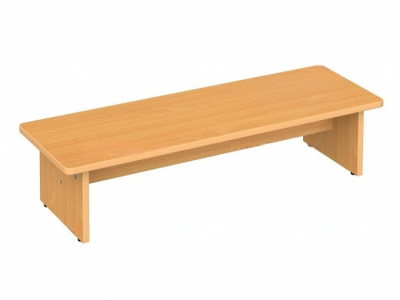 Скамейка для детского сада в раздевалку 3-местная бук бавария