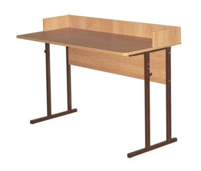 Стол ученический 2-местный с бортом ростовые группы 5,6,7