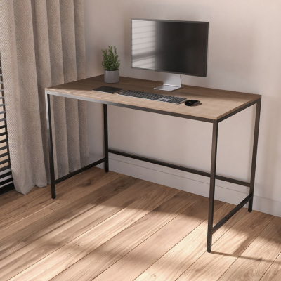 Стол УНИВЕРСАЛ 3 на металлокаркасе 750х1200х800мм, черный