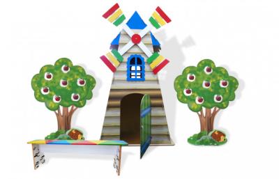 Комплект декораций "В гости к мельнику"