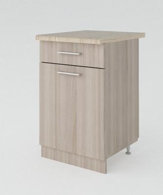 Тумба разделочная с ящиком 500x600