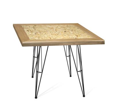 Стол SHT-TU10/ 70/70 ДУБ/OSB