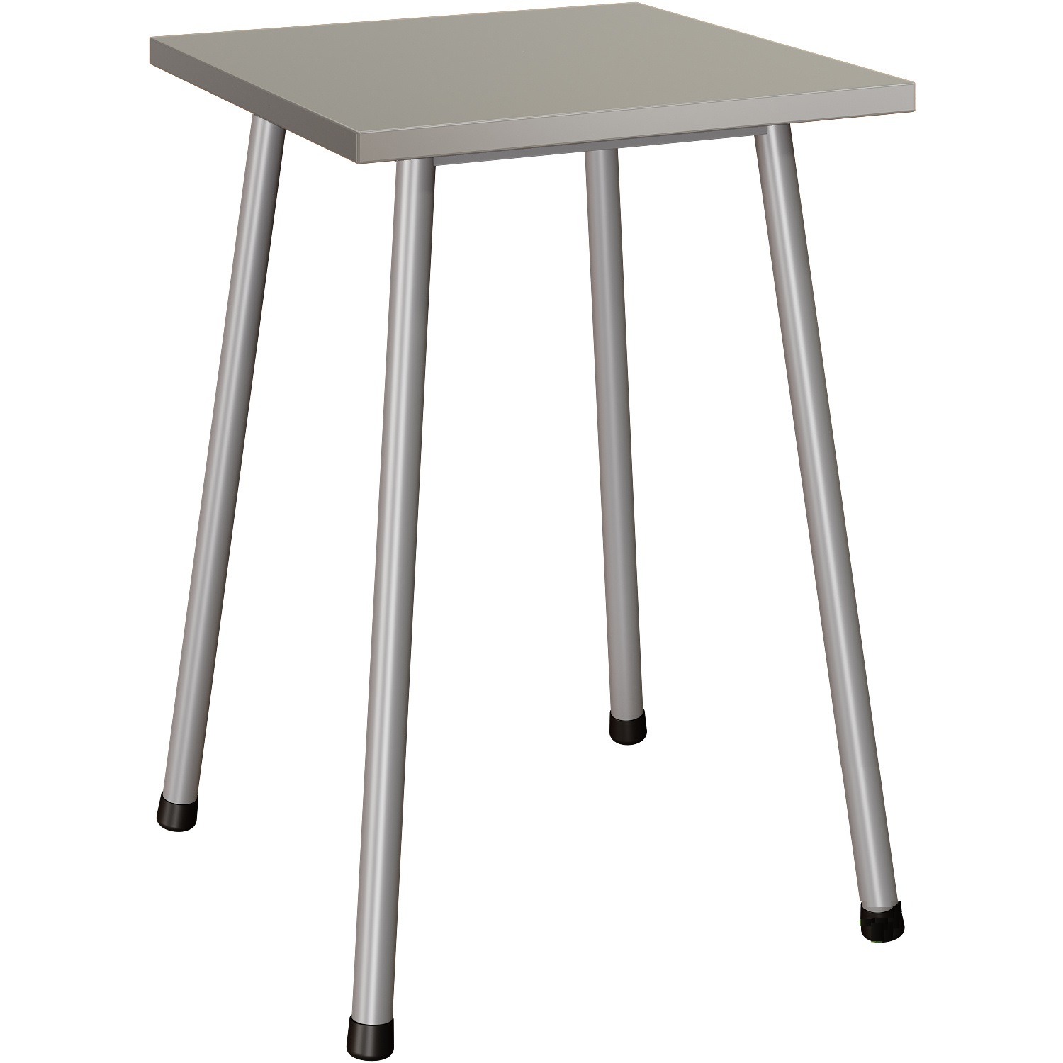 Табурет (сидение ЛДСП) светло серый