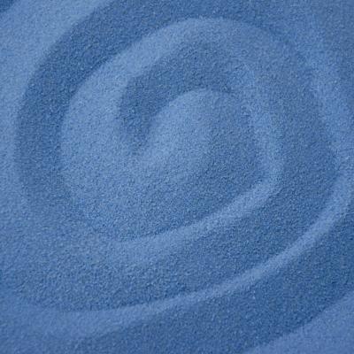 Кварцевый песок 1 кг, цвет голубой фракция 0,1-0,3