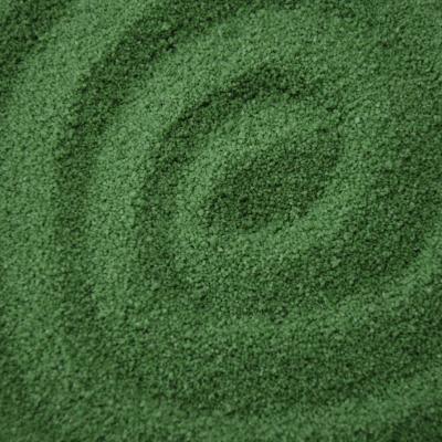 Кварцевый песок 1 кг, цвет изумрудный фракция 0,1-0,3