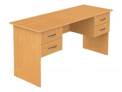 Стол письменный с подвесными тумбами 1600 мм (мод.1)