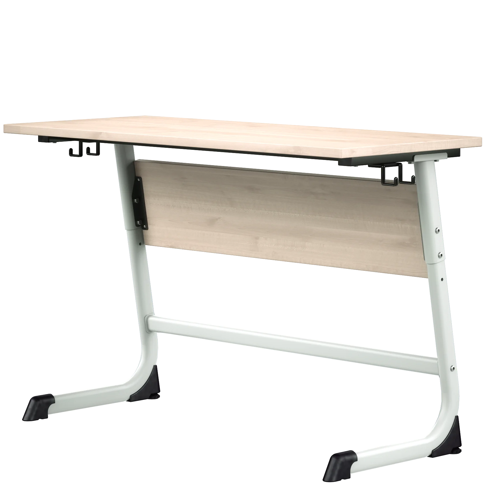 Стол ученический «Оптима» 2 — местный, регулируемый 3 - 5 группа, клен танзай 22 мм 