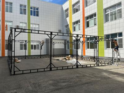 Огражденная защитная зона