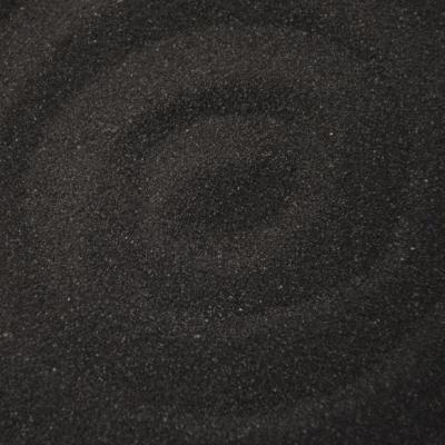 Кварцевый песок 1 кг, цвет черный фракция 0,1-0,3