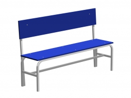 Скамья гардеробная со спинкой (ЛДСП)