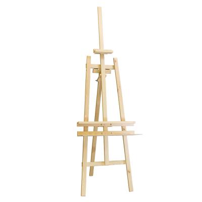 Мольберт-лира Карл с дополнительной полочкой для инструментов