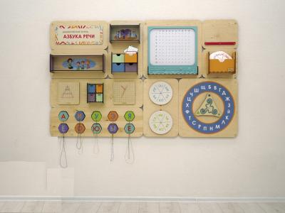 «Азбука речи» - Дидактическая настенная панель для кабинета Логопеда