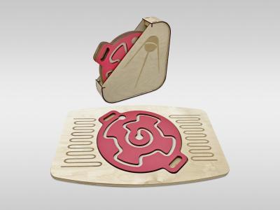 Универсальный балансир для детей «Балу» (красный, 4 шт.)