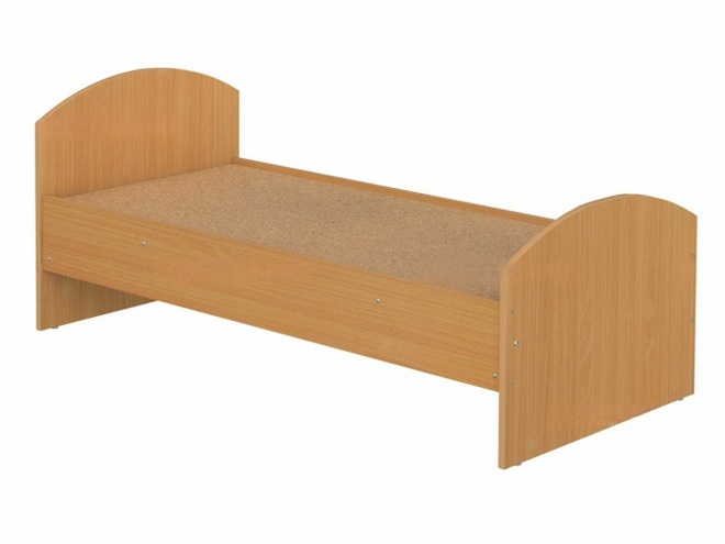 Кроватка для детского сада 1-спальная бук бавария