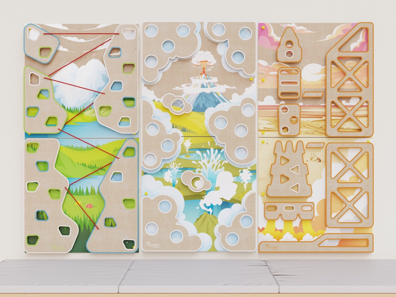 Скалодромы игровое оборудование для детей