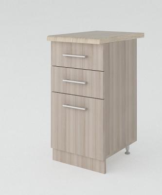 Тумба разделочная с ящиками 400*600 