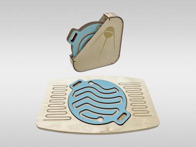 Универсальный балансир для детей «Балу» (голубой, 4 шт.)