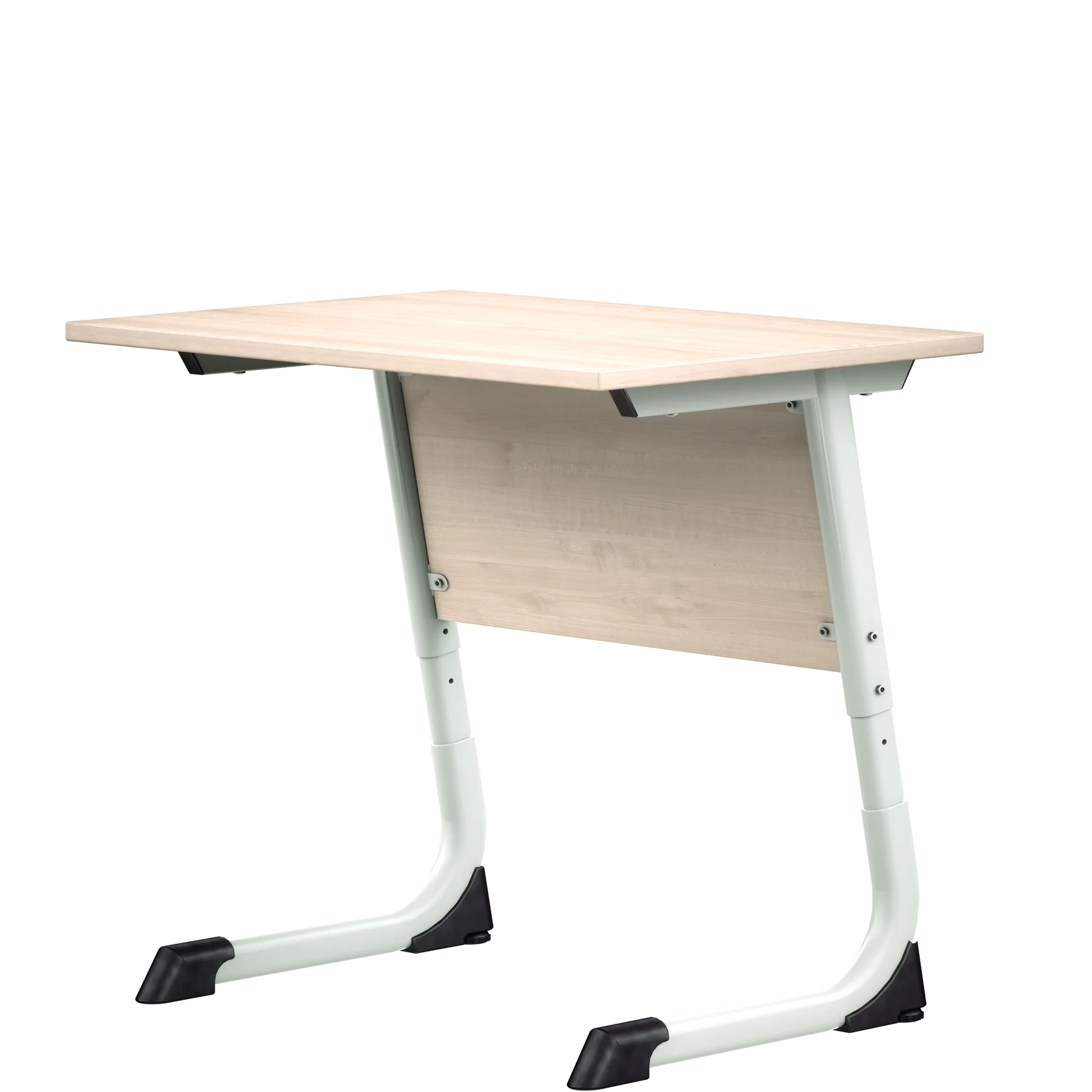 Стол ученический «Оптима» LITE 1 — местный, регулируемый 3 - 5 группа, клен танзай 22 мм 