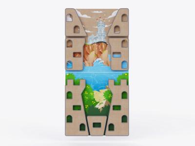 Скалодром для детей «Замок Ласточкино Гнездо в Крыму» из серии «Моя Россия»