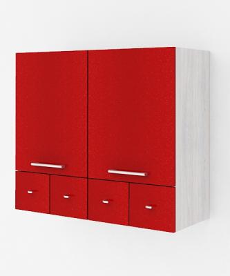 Шкаф навесной на 800 МДФ глянец