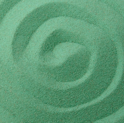 Кварцевый песок 1 кг, цвет аквамарин фракция 0,3-0,7