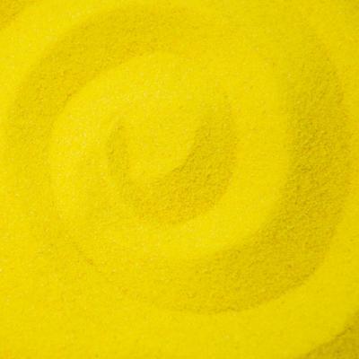 Кварцевый песок 1 кг, цвет желтый фракция 0,1-0,3