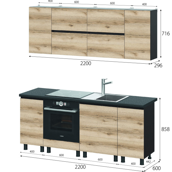 Берген 3/ 2,0 м