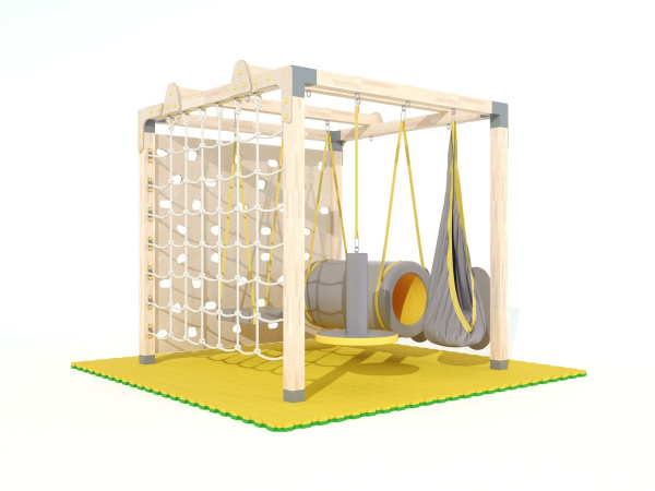 Спортивно-игровой комплекс «Сенсорум» для сенсомоторной интеграции и нейрокоррекции. 2.2х2.2 м.
