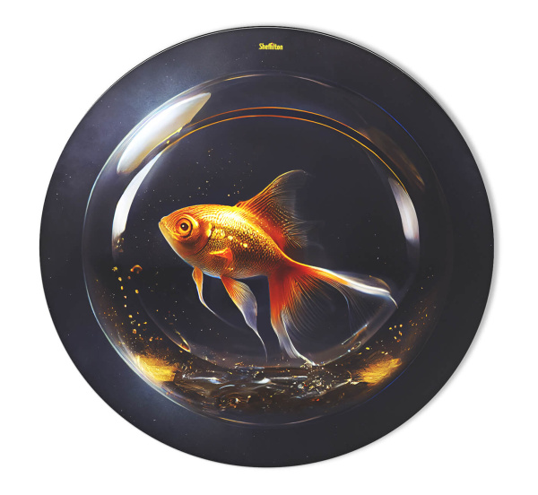 Стол SHT-TU9/TT32 80 СТЕКЛО/МДФ