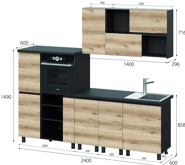 Берген 1/ 2,4 м