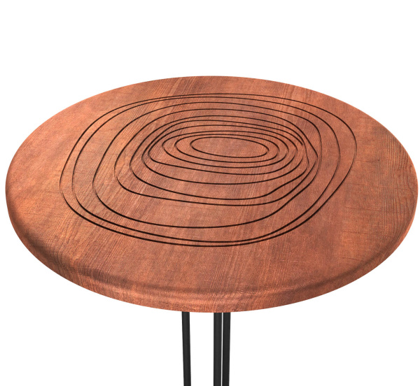 Столик журнальный SHT-CT44-3/H43