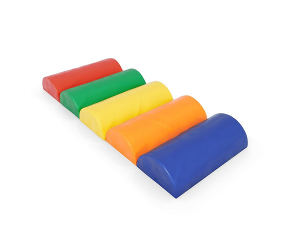 Мягкий спортивный модуль «Дорожка» синий