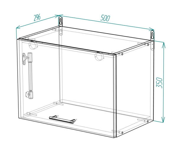 Хлебница на 500 МДФ глянец