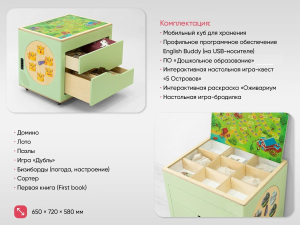 English Buddy - Профессиональный комплект для кружков английского языка