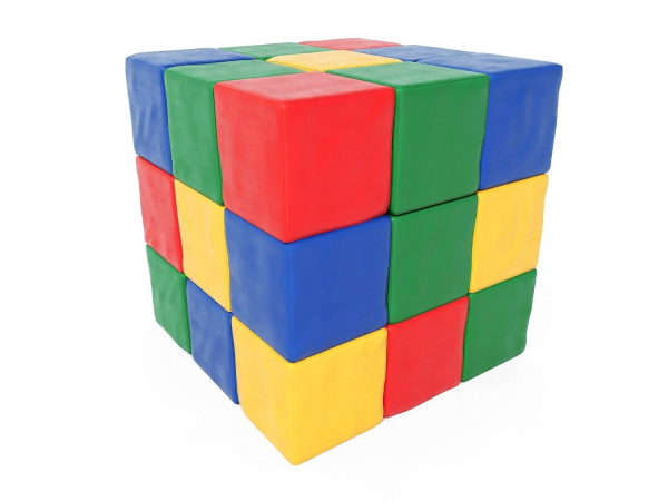 Мягкий конструктор «Кубик-рубик» 