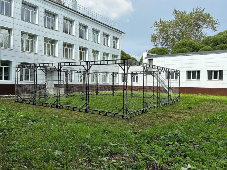 Огражденная защитная зона