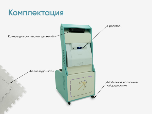 Мобильный интерактивный пол