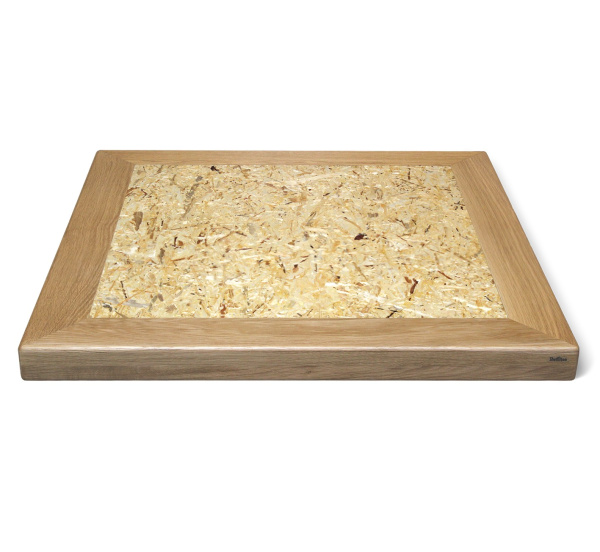 Столик журнальный SHT-TU29/H36/70/70 ДУБ/OSB