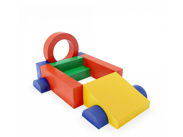 Мягкий игровой комплекс «Спорткар» синий