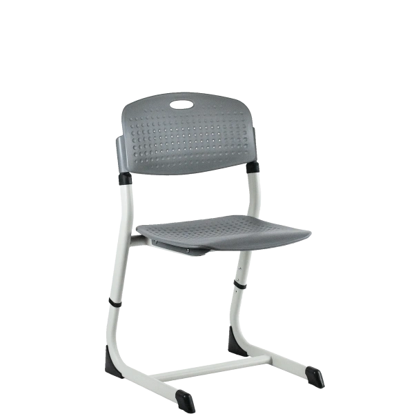 Стул «Оптима PP» с пластиковым сиденьем и спинкой уч. рег. 3-5 с 