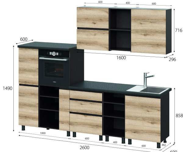 Берген 6/ 2,6 м