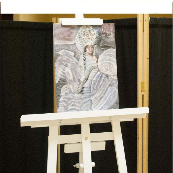 Белый мольберт Карл-Ви