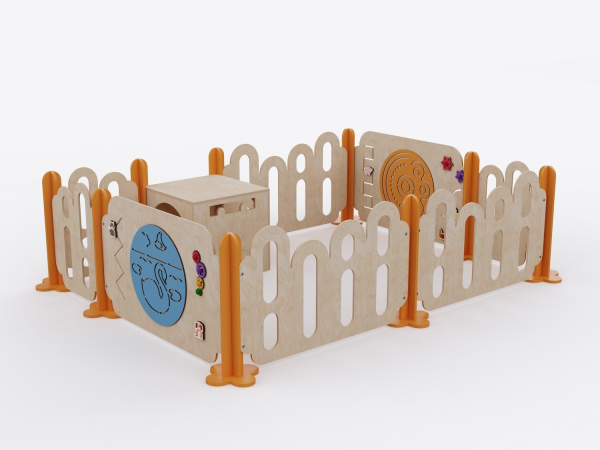 Модульный игровой манеж из коллекции «НЕГА» №3 (большой)