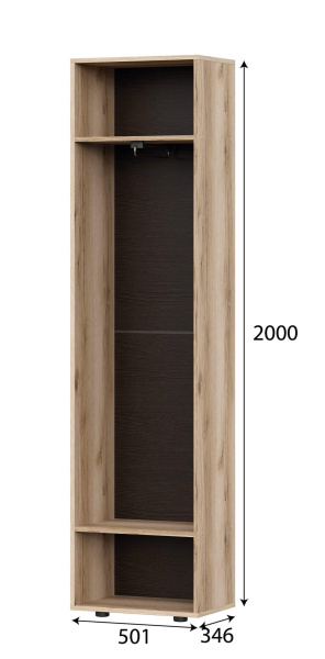 МС "Берген" Пенал глухой серия 2