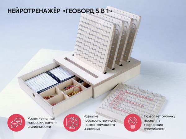 Нейротренажёр «Геоборд 5 в 1»