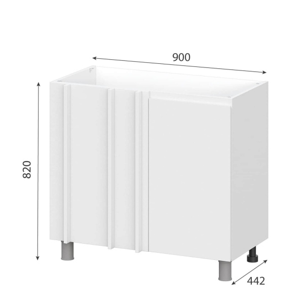 КГ "Одри" Стол угловой 1,0м 10 ус серия 2