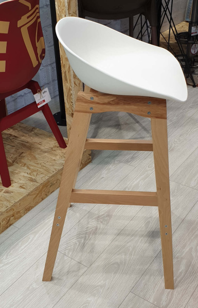 Стул барный SHT-ST19/S65 белый